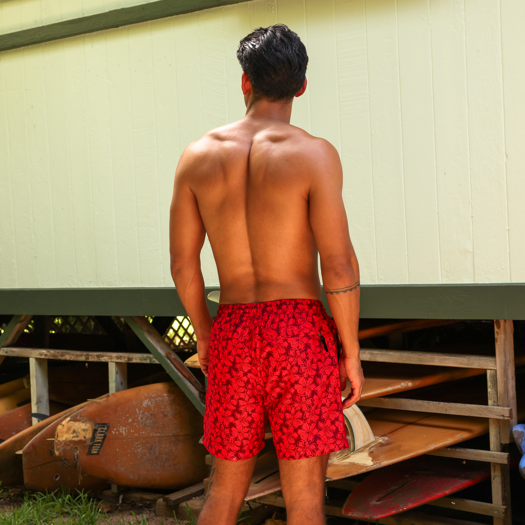 Kulani Kinis Sassy Sangria Men Swim Short