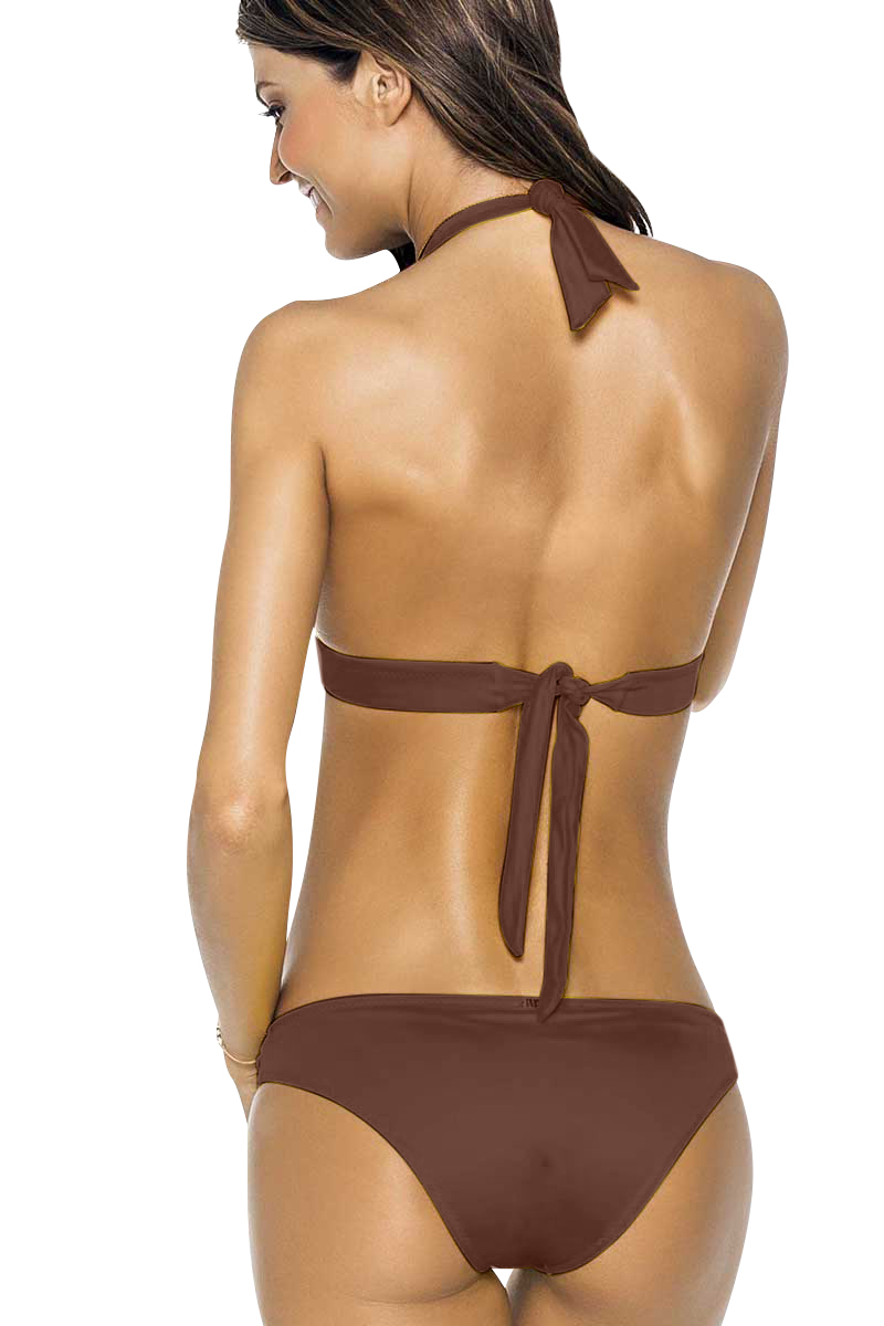 Phax Bruine Halter Bikini 