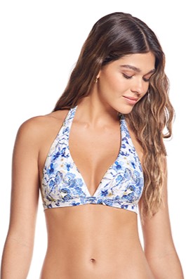 Phax Blue Sky Halter Bikini Top