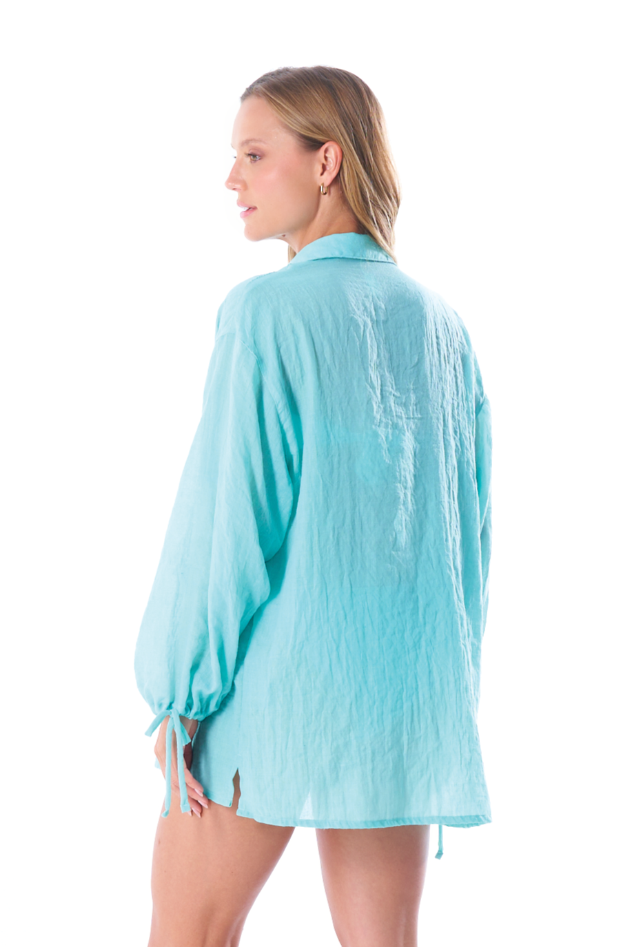 Phax Swim Turquoise Beachshirt