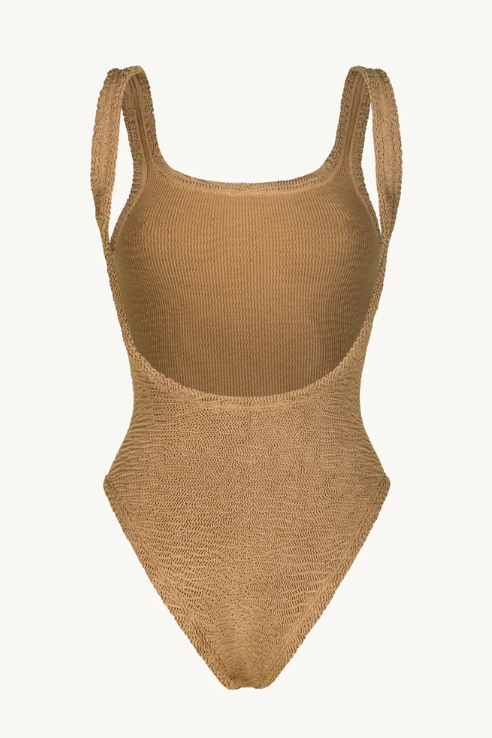 Paramidonna Hailey Ribbed One Piece Camel