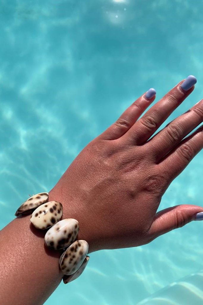 Hot Lava Schelpen Armband-Uniek-Naturel