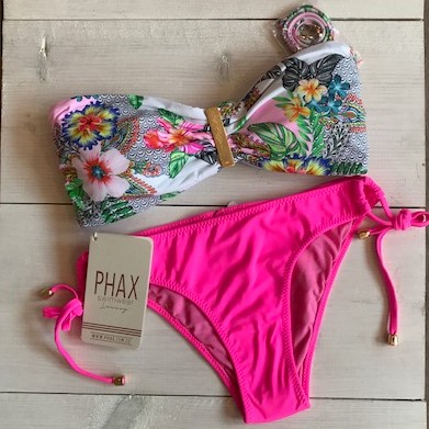 Seagrass Bay Strapless Top & Neon Pink Latin bottom 