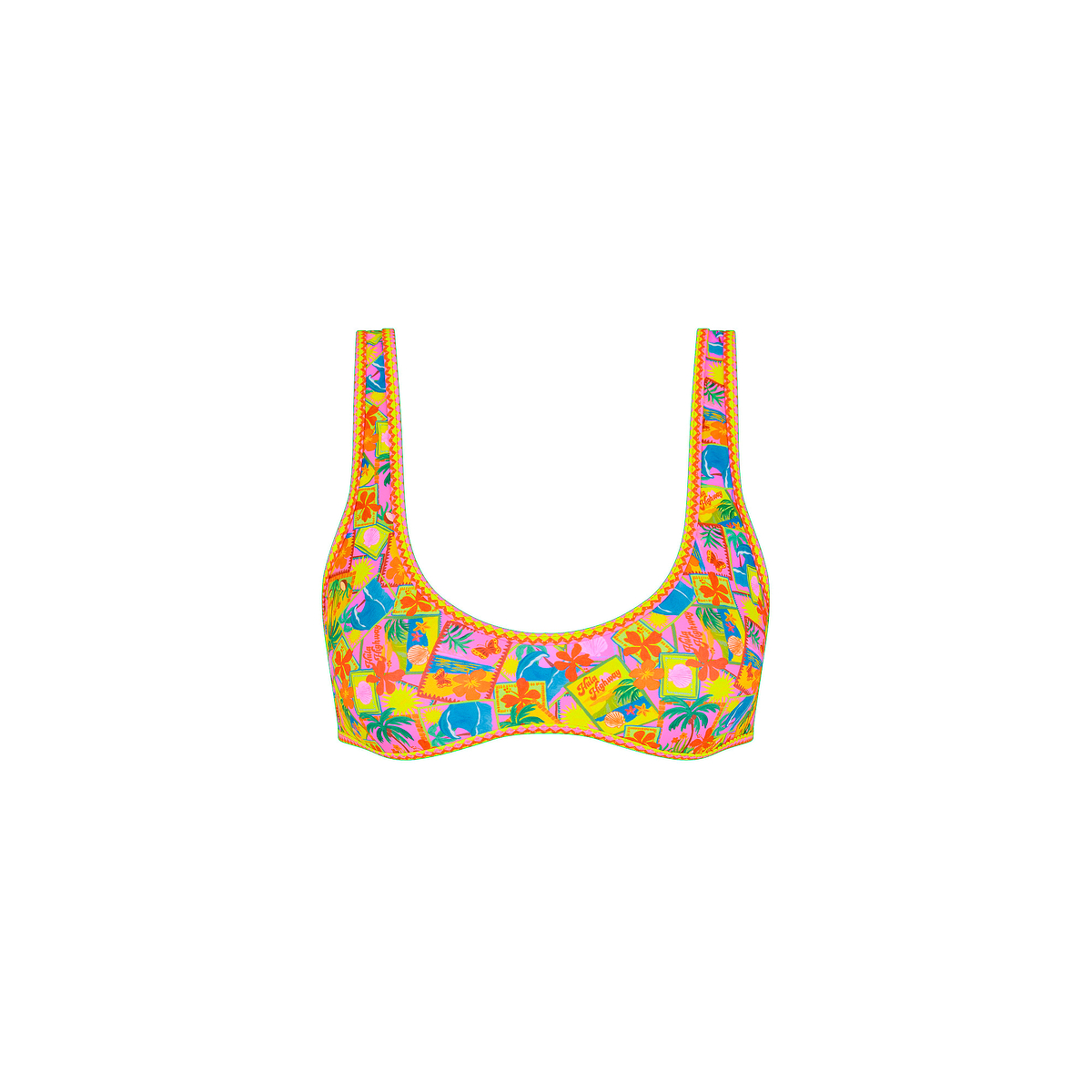 Kulani Kinis Sunshine Snaps Bralette Top