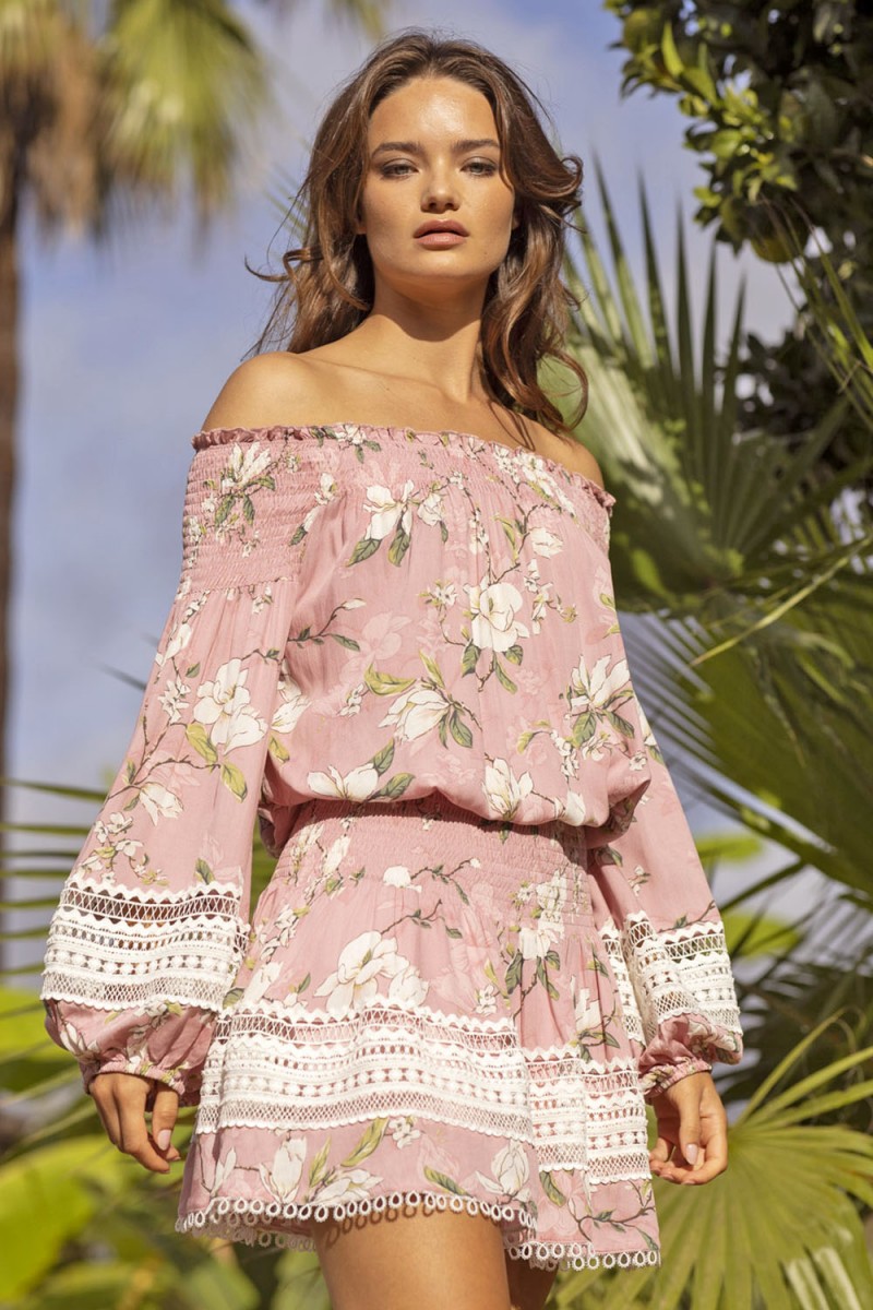 Miss June Top Gia Pink
