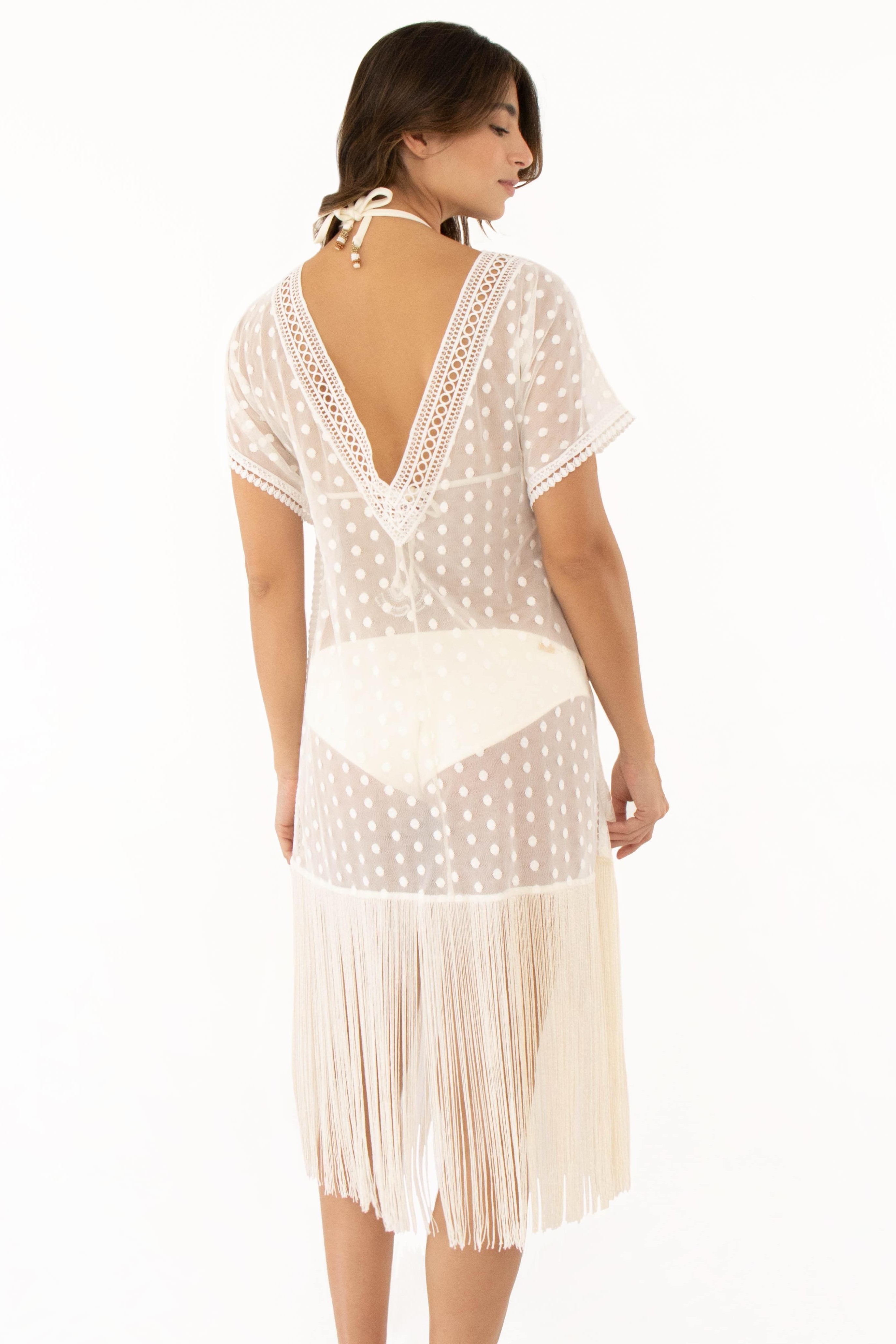 Milonga Palette Fringe Strandtuniek 