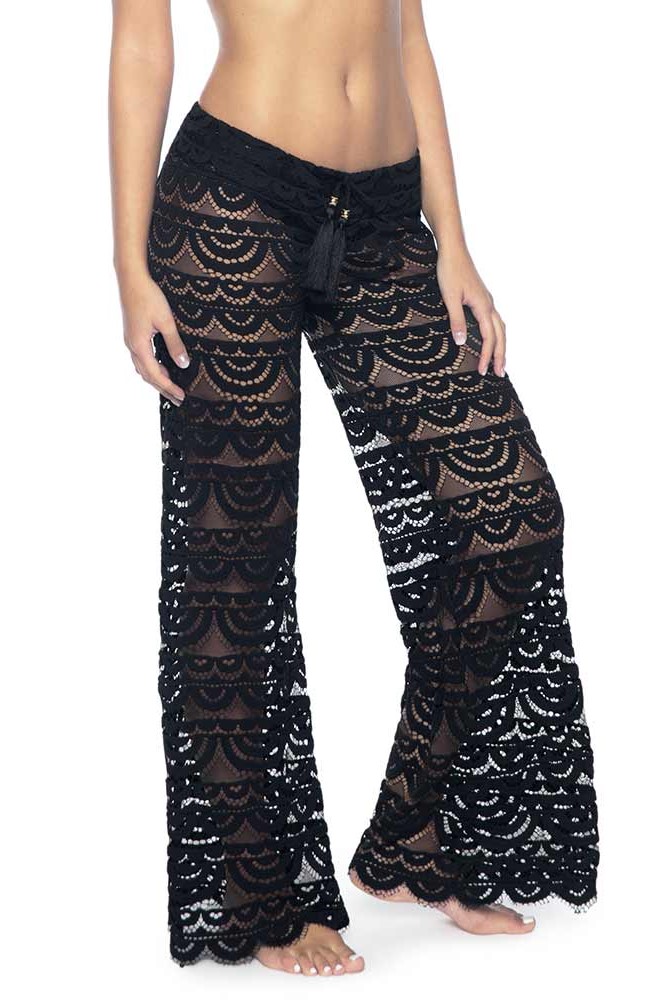 Pilyq Swim Midnight Malibu Pants Black