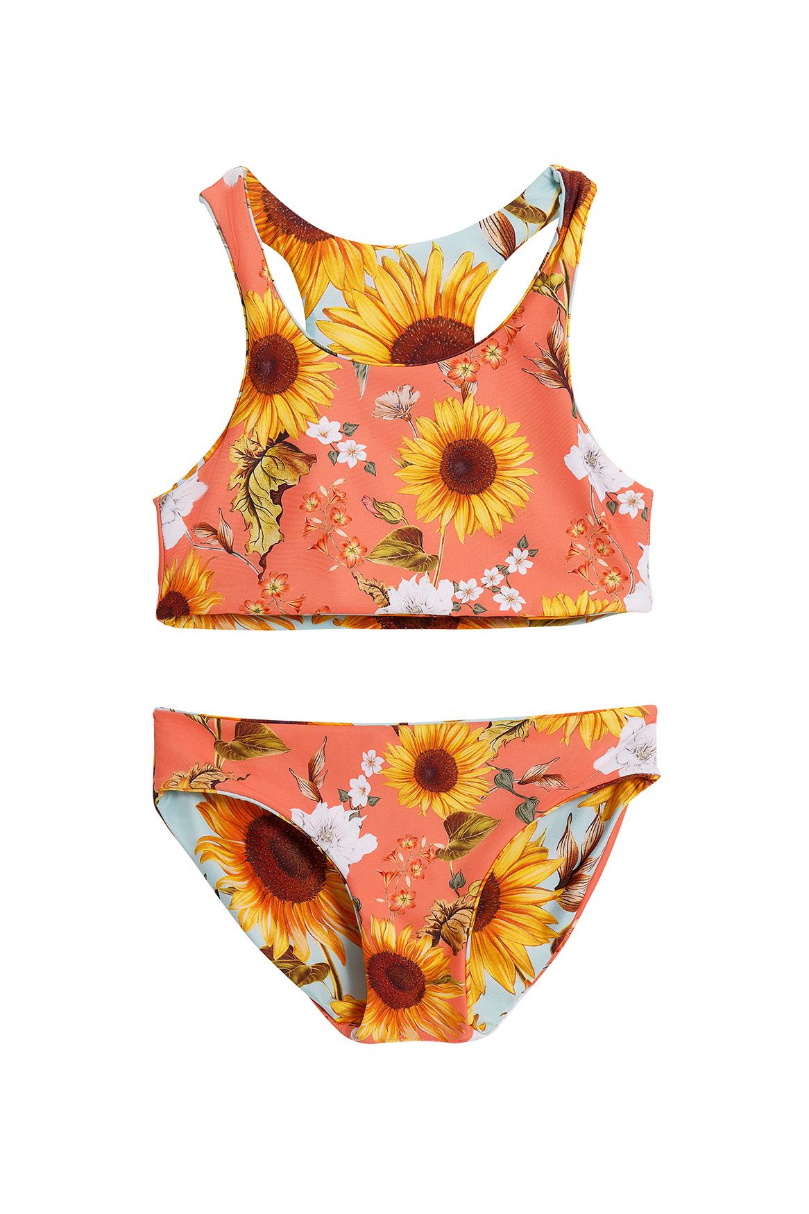 Agua Bendita Sunshower Reversible Kids Bikini 