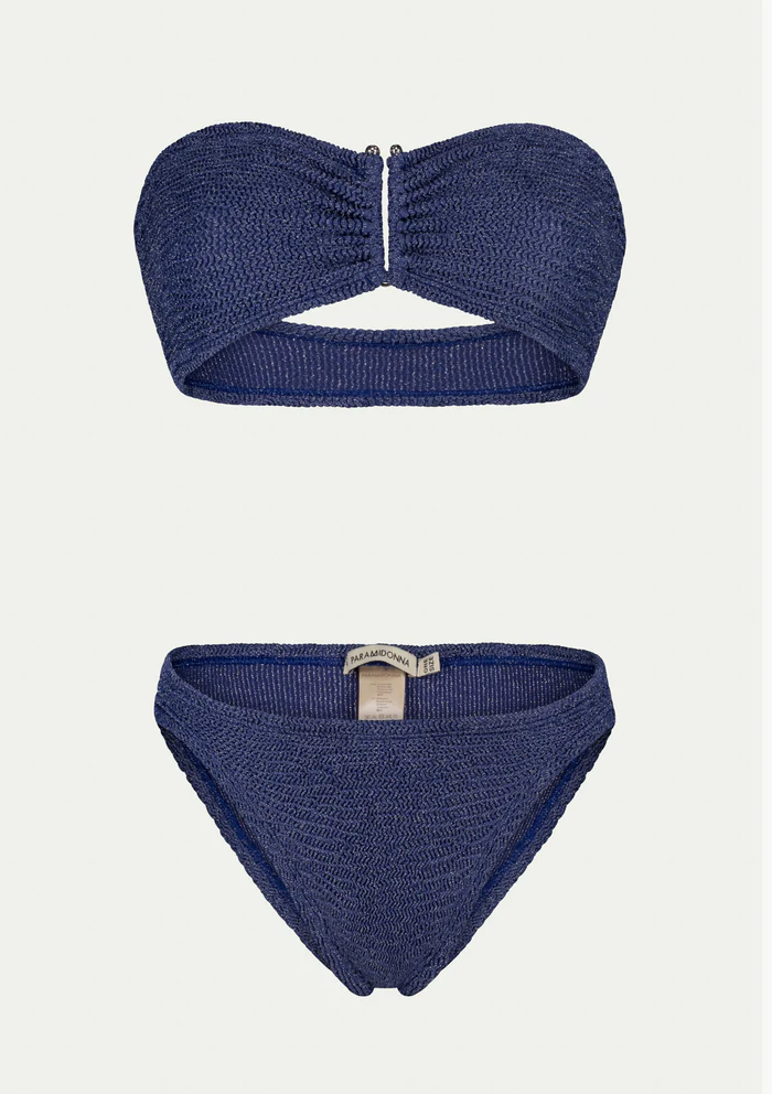 Paramidonna Frida One Size Bikini Navy Lurex