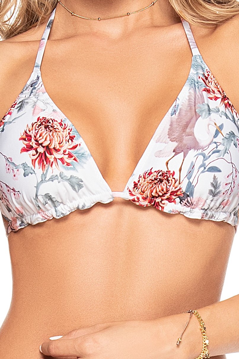 Phax Bella Paris Pastelkleurige Omkeerbare Triangel Bikini Top 