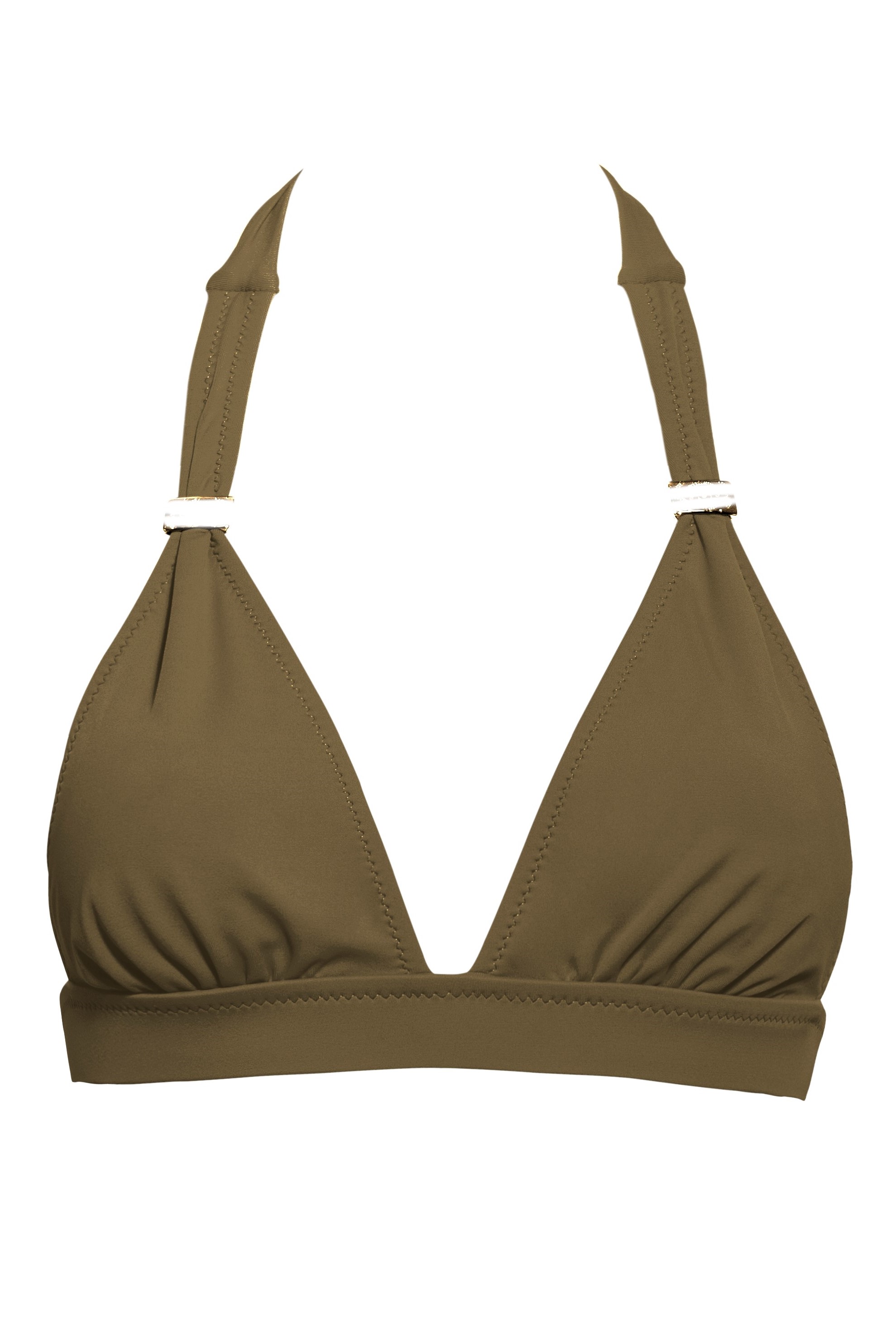 Phax Khaki Groene Halter Bikini Top 