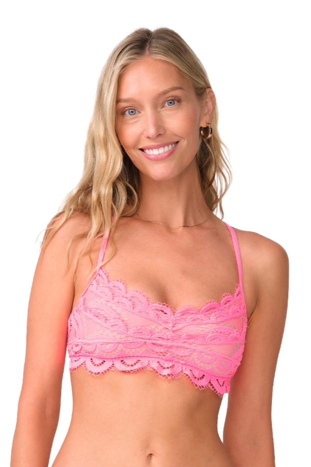 PQ Swim Tulip Lace Bralette Top PQ Swim Tulip Lace Bralette Top