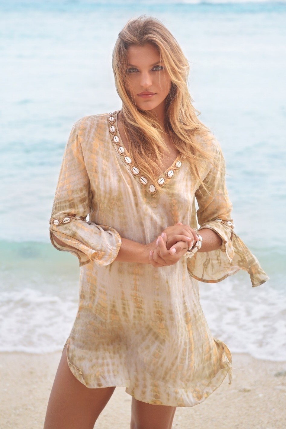 Hot Lava Tunic Antibes Moonstone Taupe