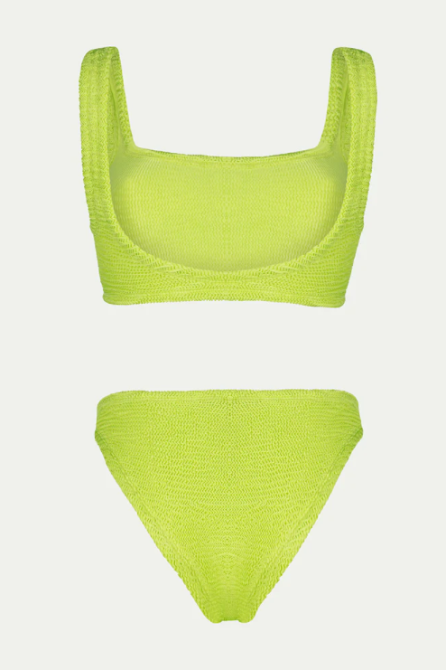 Paramidonna Emily Ribbed Fashion Bikini Pistachio