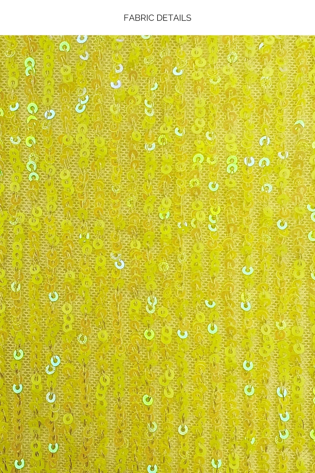Luli Fama Chasing Stars Neon Yellow Luxe Halter Bikini