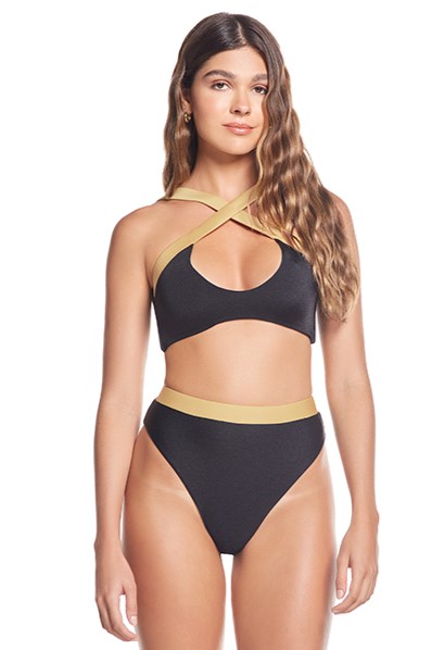 Phax Glam V-Neck Halter Bikini