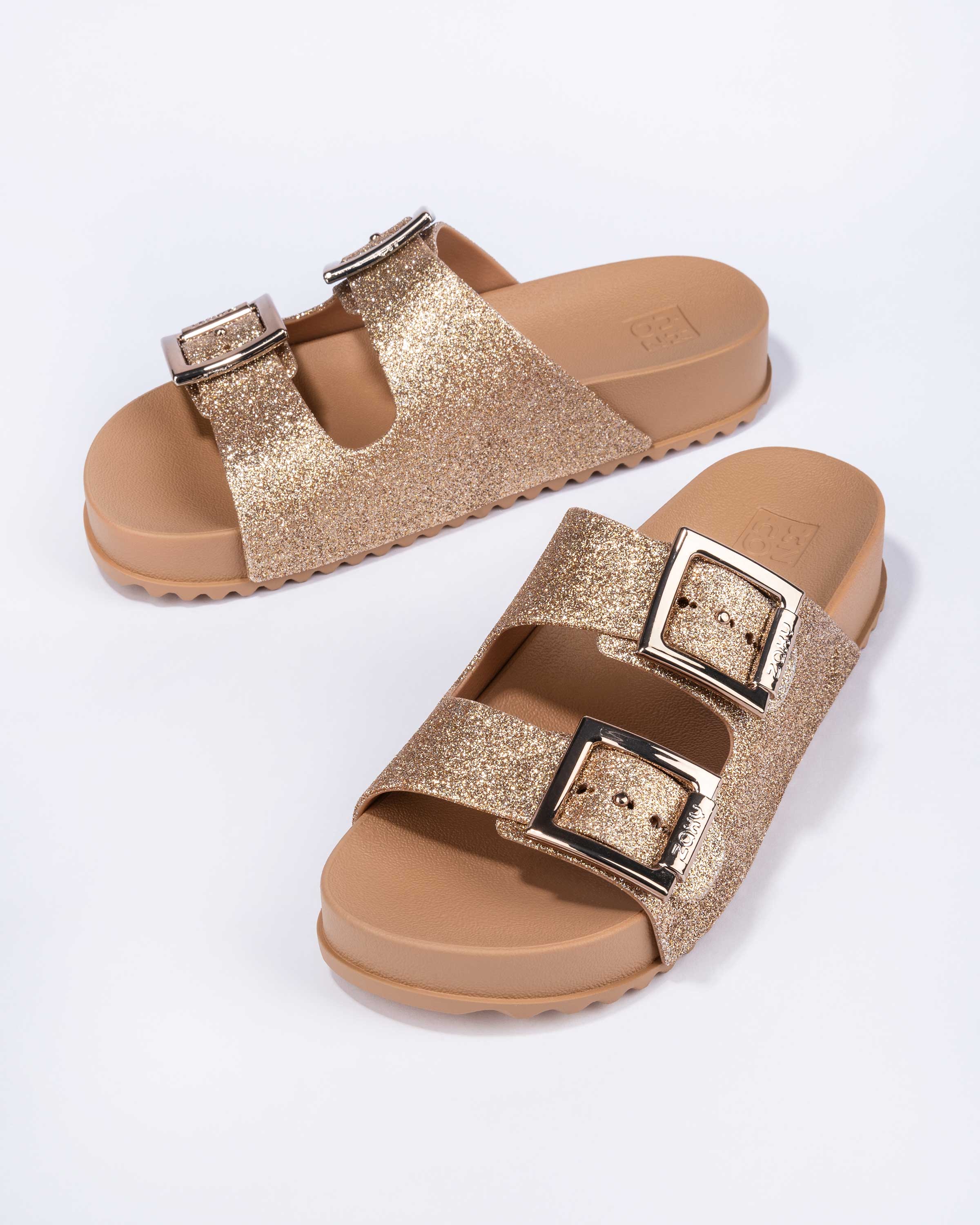 Ipanema Zaxy Beige Glitter Sandalen