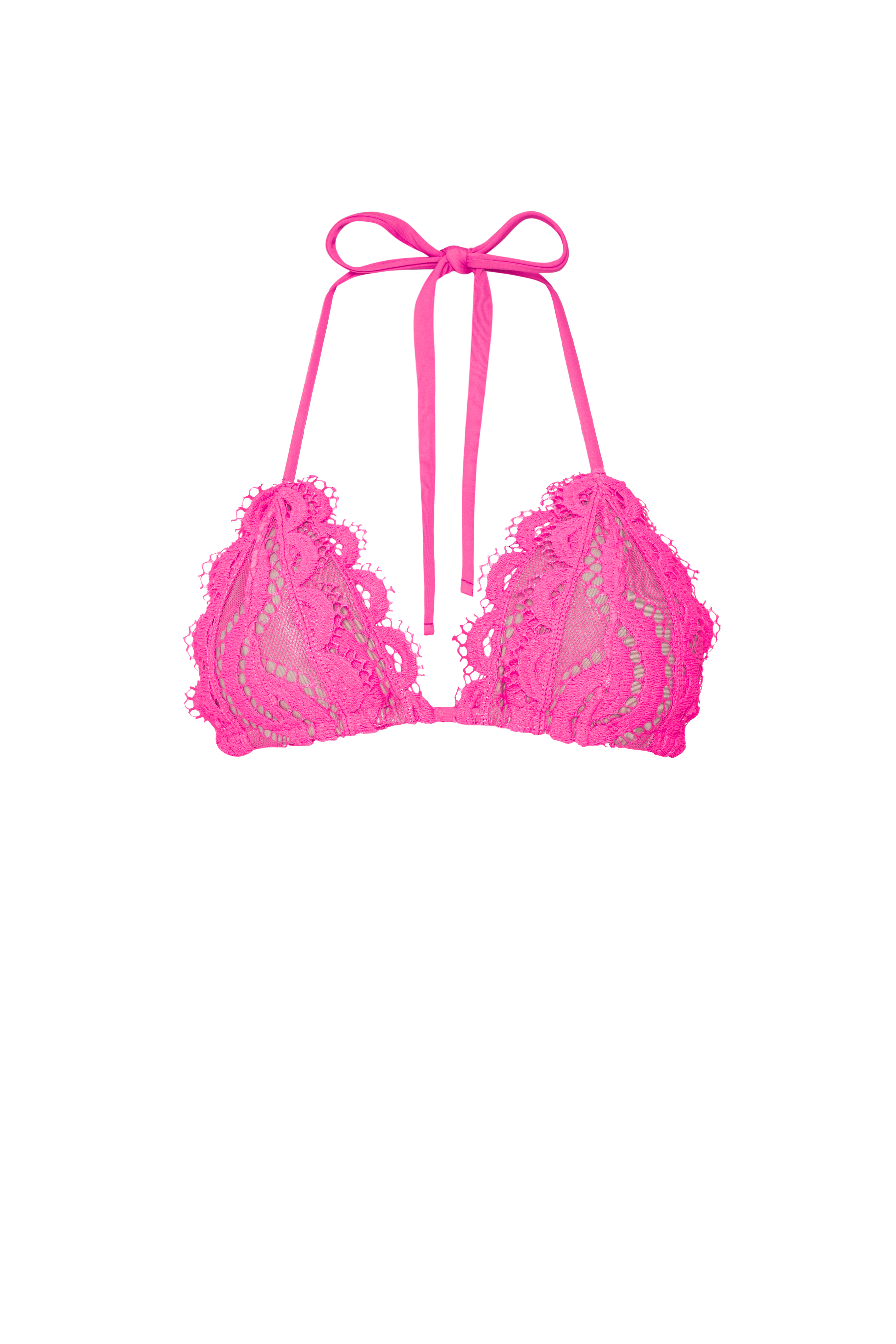 PQ Swim Tulip Kanten Triangel Top