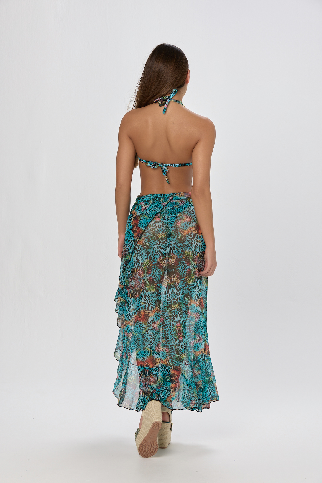 AimySwim Cozumel Animal Long Pareo