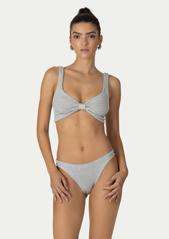 Paramidonna Salma Ribbed One Size Bikini Grey