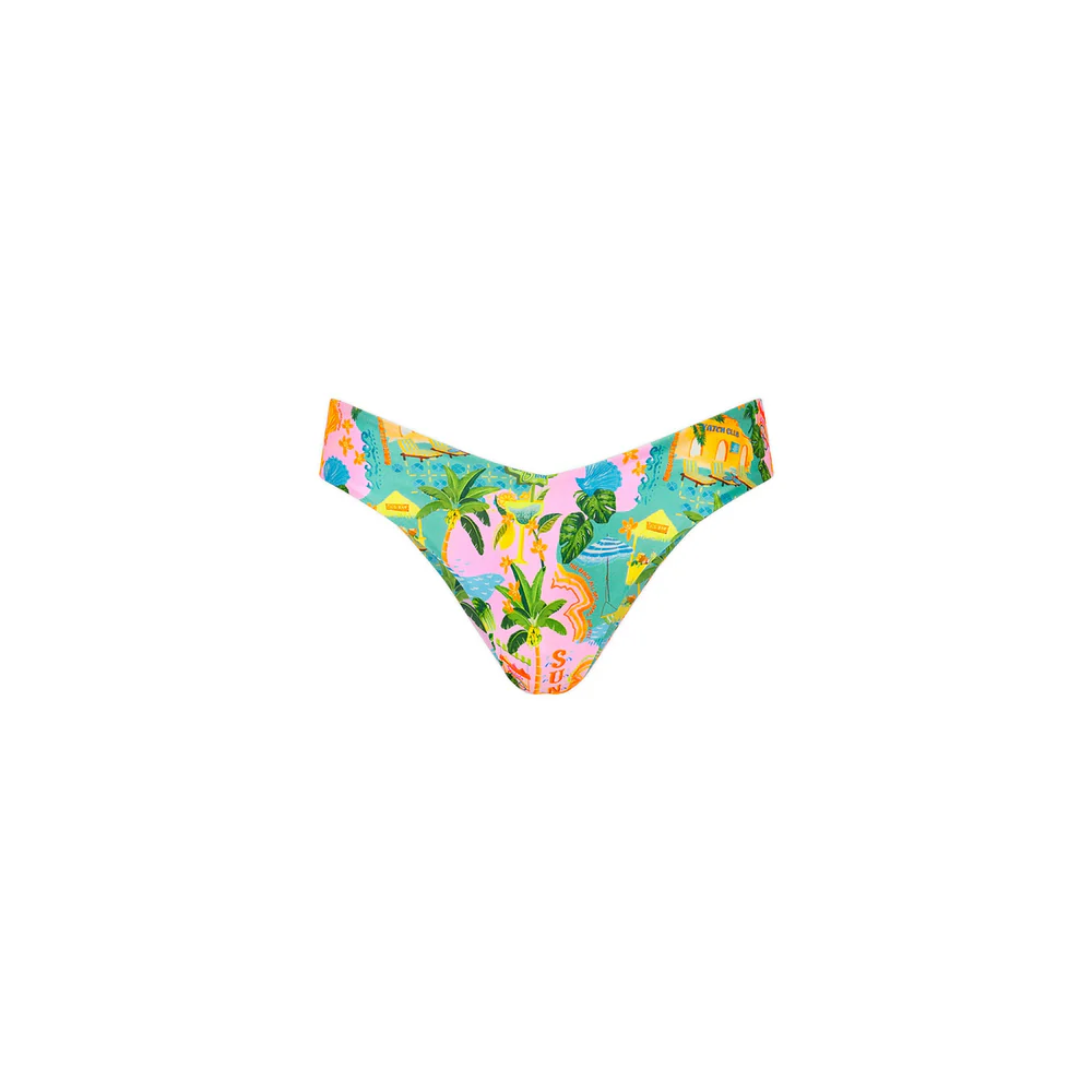 Kulani Kinis Sunlit Spritz Cheeky Bottom