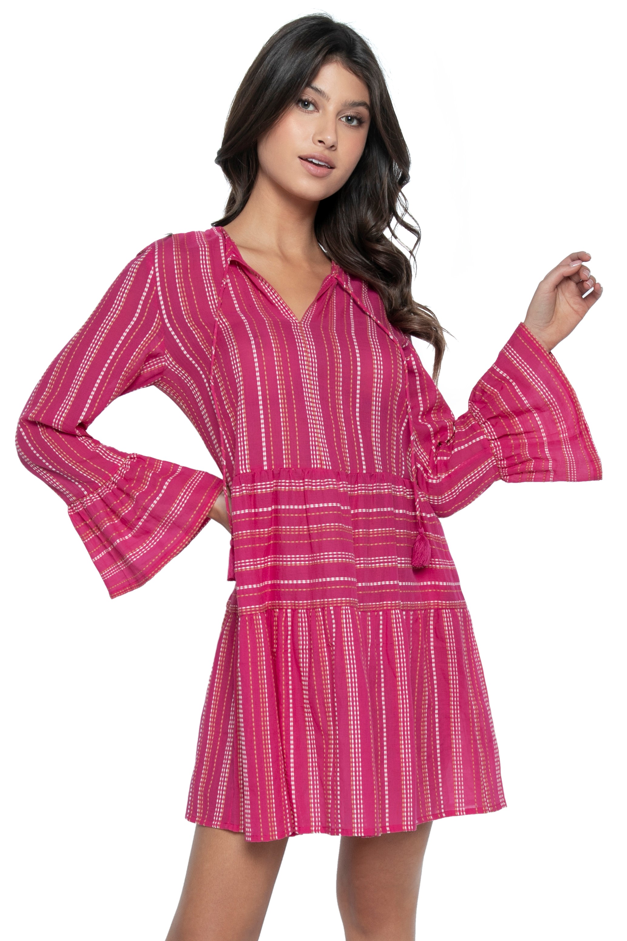 Pilyq Swim Pink Topaz Morgan Dress