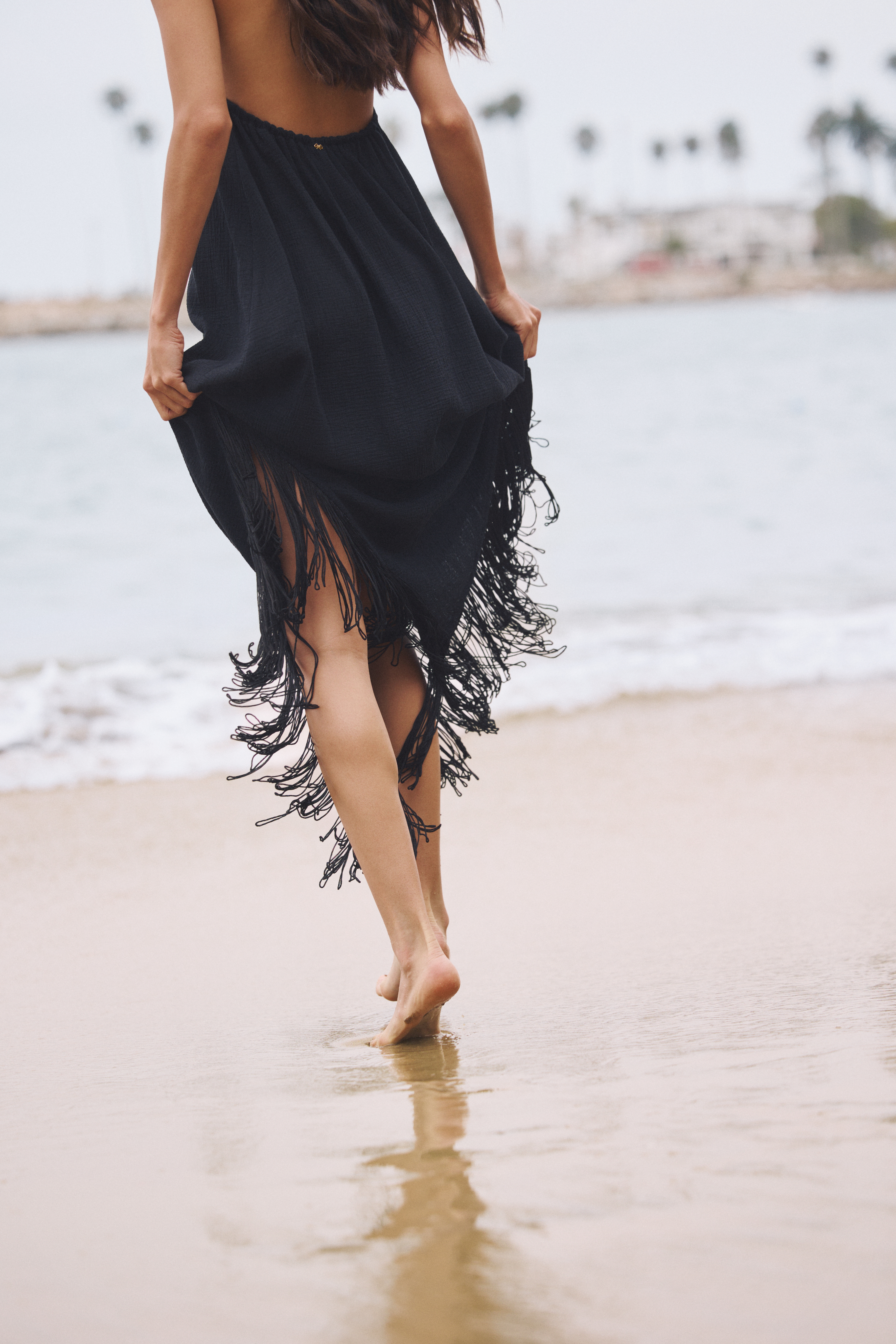 PQ Swim Midnight Kate Fringe Tuniek