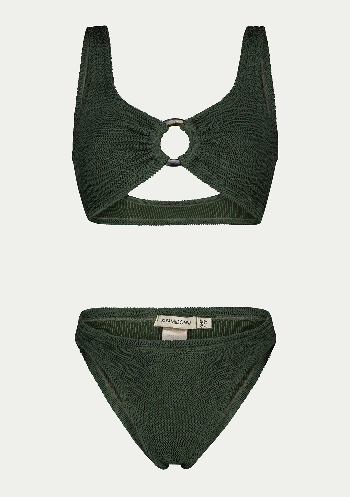 Paramidonna Irina One Size Bikini Forest Green
