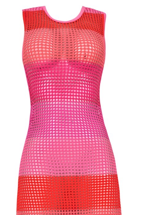Pilyq Swim Hot Pink Shiloh Dress