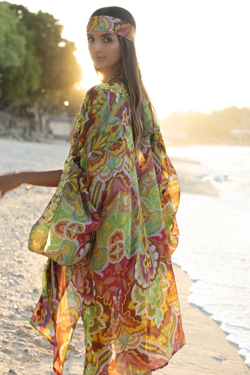 Miss June Kimono Flame
