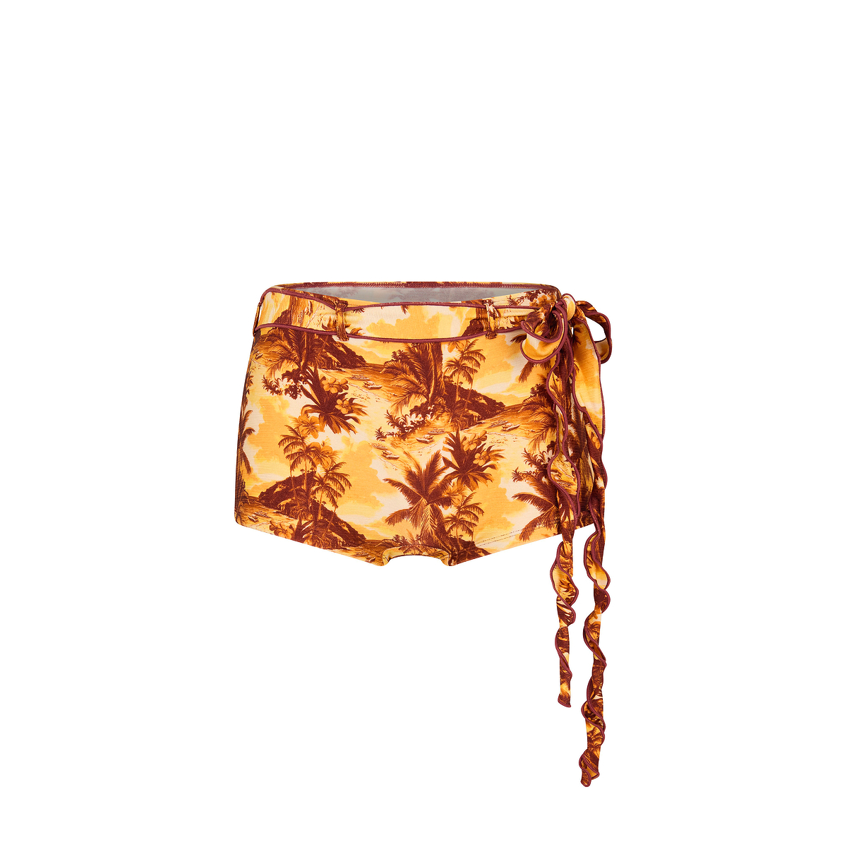 Kulani Kinis Vintage Vacay Belted Short