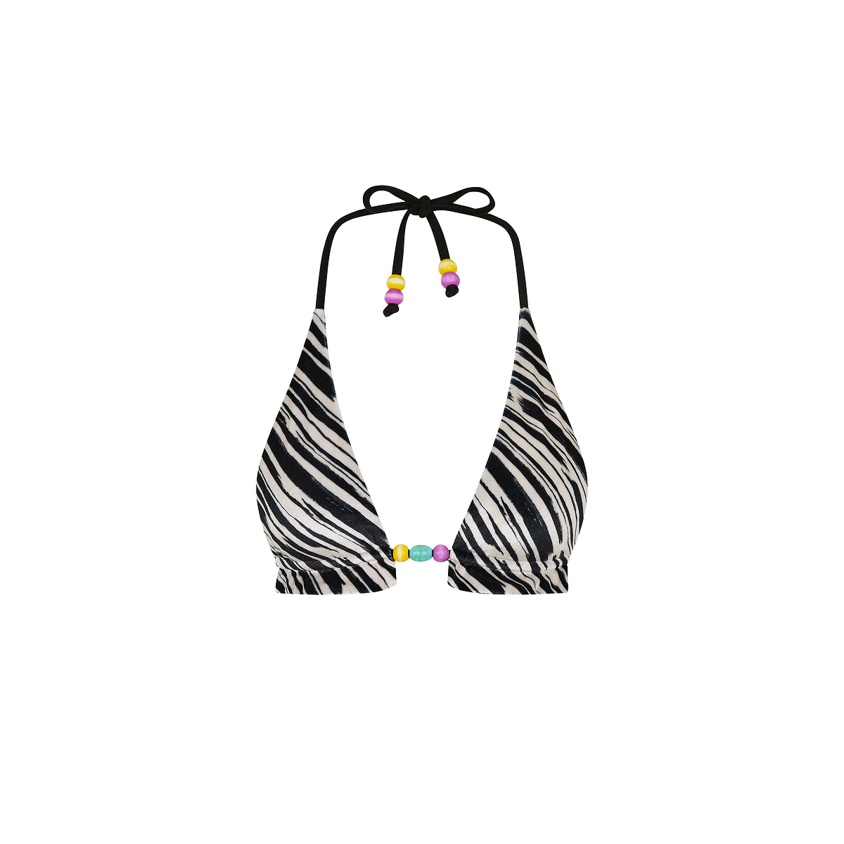 Kulani Kinis Wild Honey Frill Halter Top