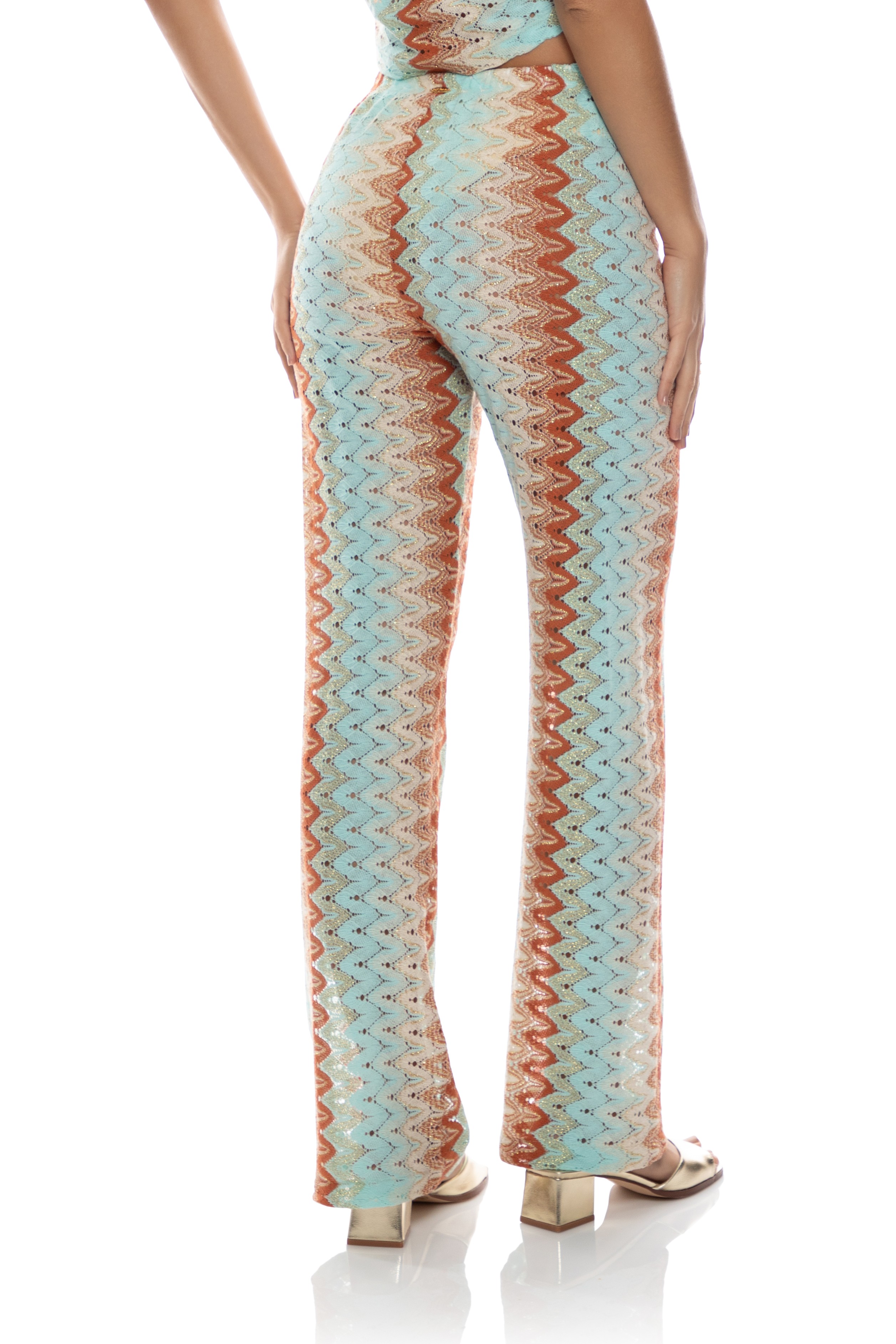 Luli Fama Zig Zag Flow Strandbroek