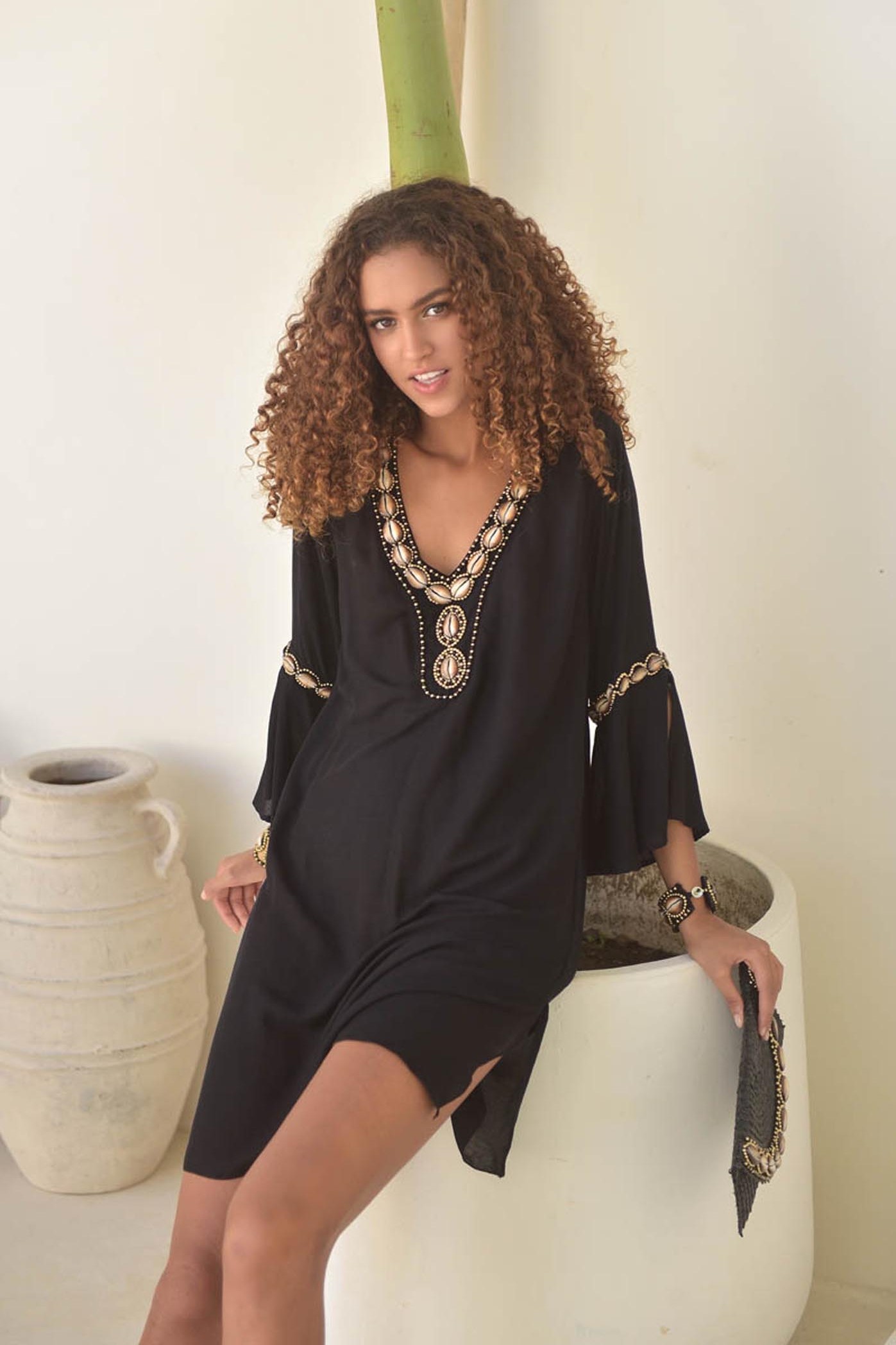 Hot Lava Tuniek Ebony Zwart Hot Lava Tuniek Ebony Zwart