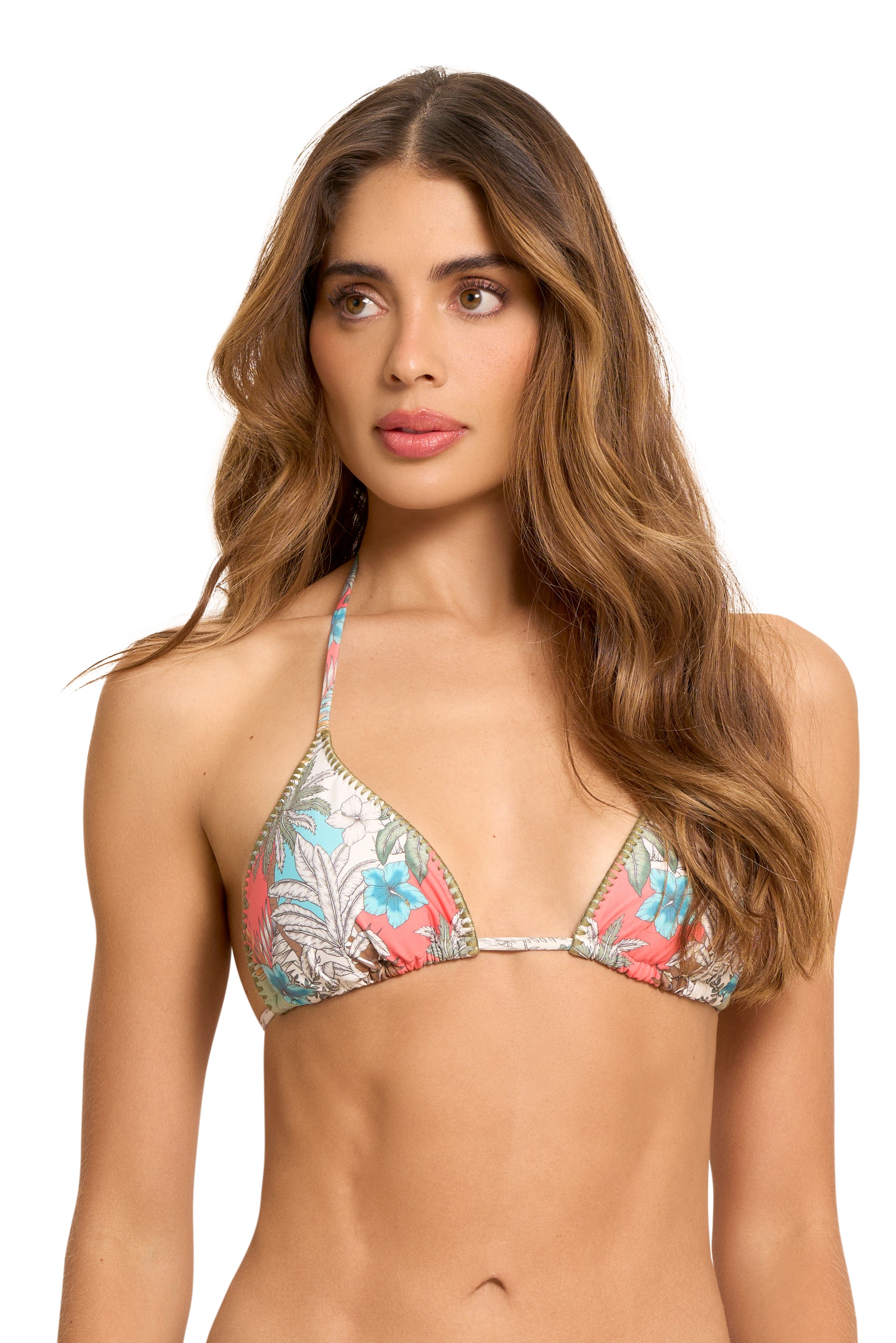 Cosita Linda Botanical Magic Triangel Bikini Top