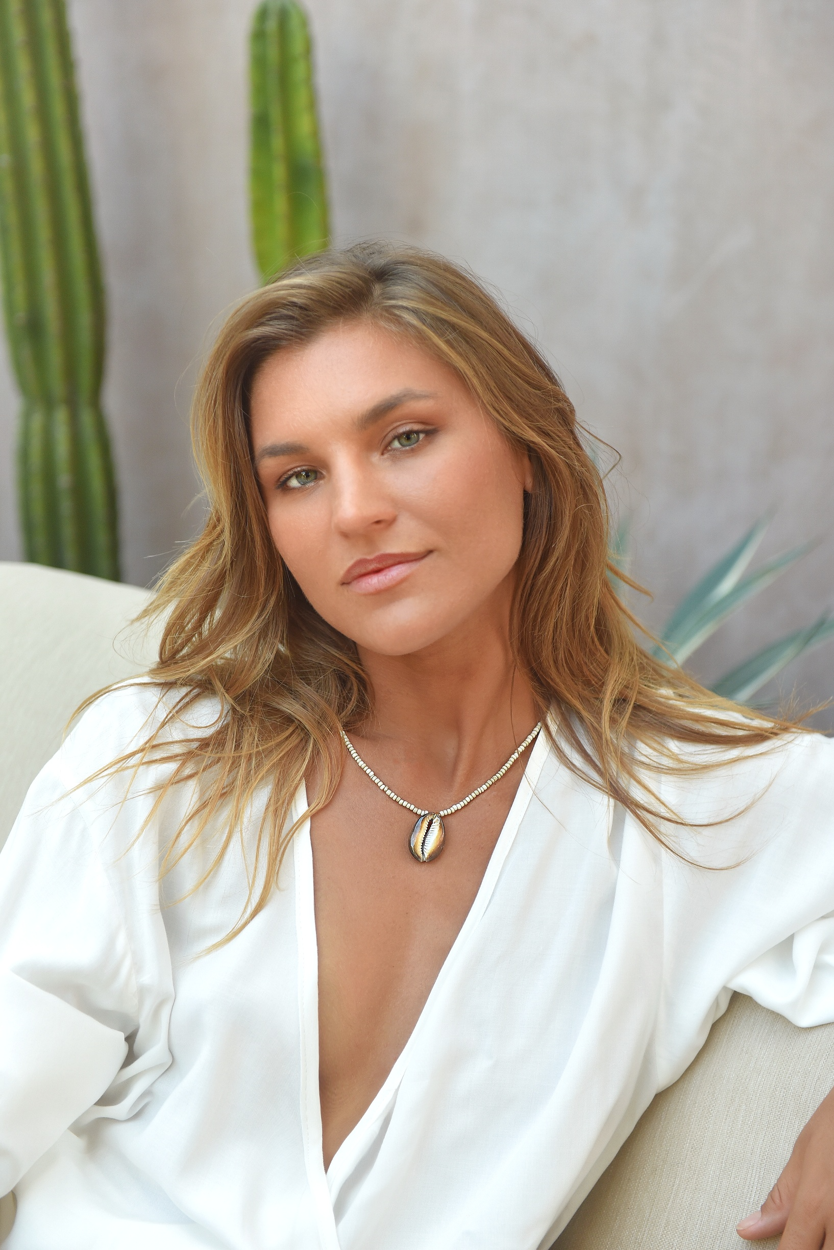 Hot Lava Ketting Beads & Shell Ebony