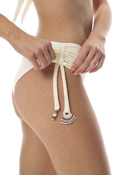 Milonga Palette Cheeky Bikini Broekje Ivoorkleur