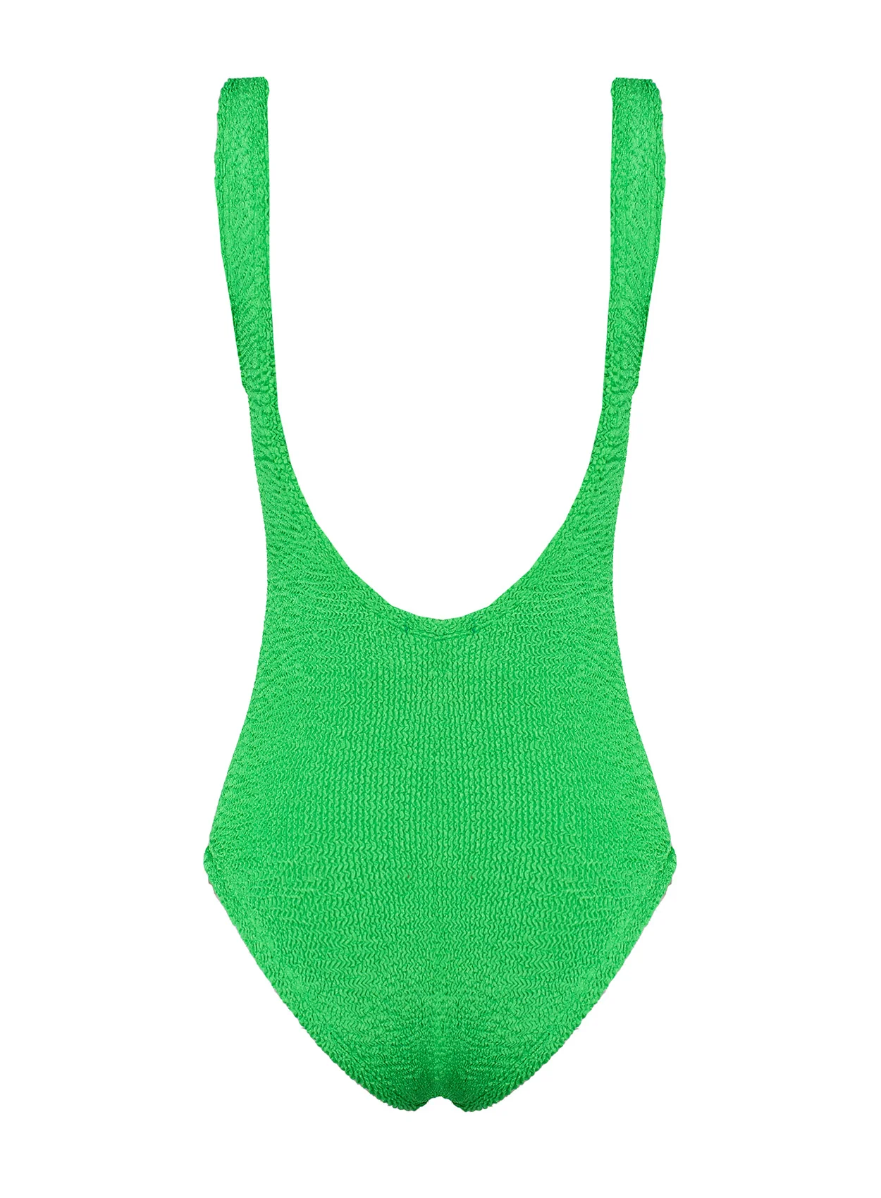 Paramidonna Geribbeld Badpak Kiwi Groen