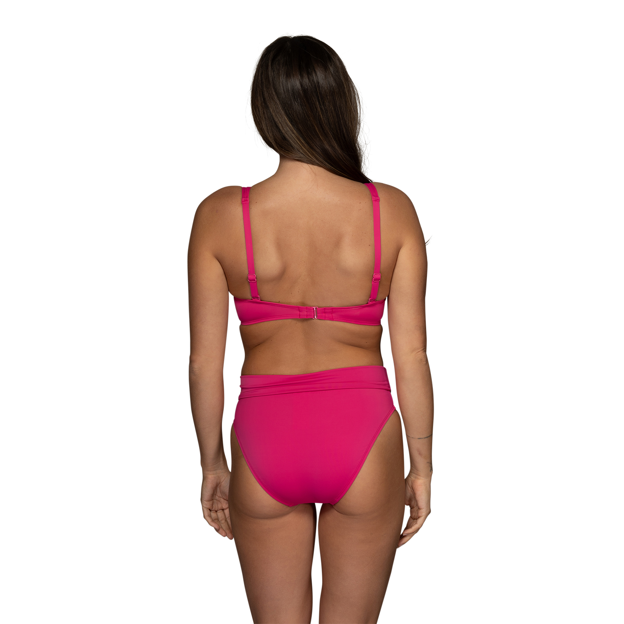 Jantzen Fuchsia High Waist Broekje Jantzen Fuchsia High Waist Broekje