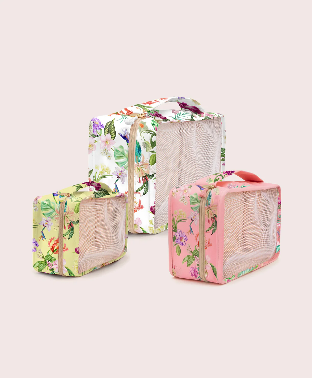 Pq Swim Paradise Bloom Packing Cubes