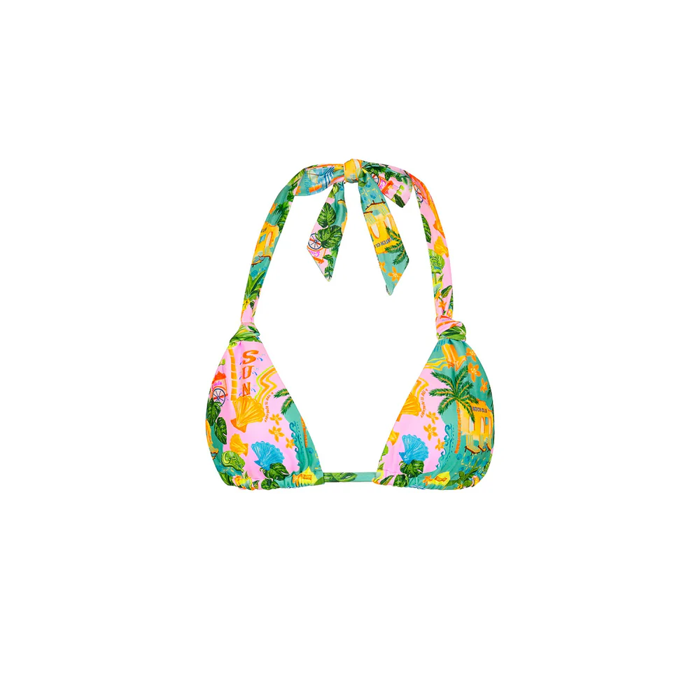 Kulani Kinis Sunlit Spritz Triangle Top