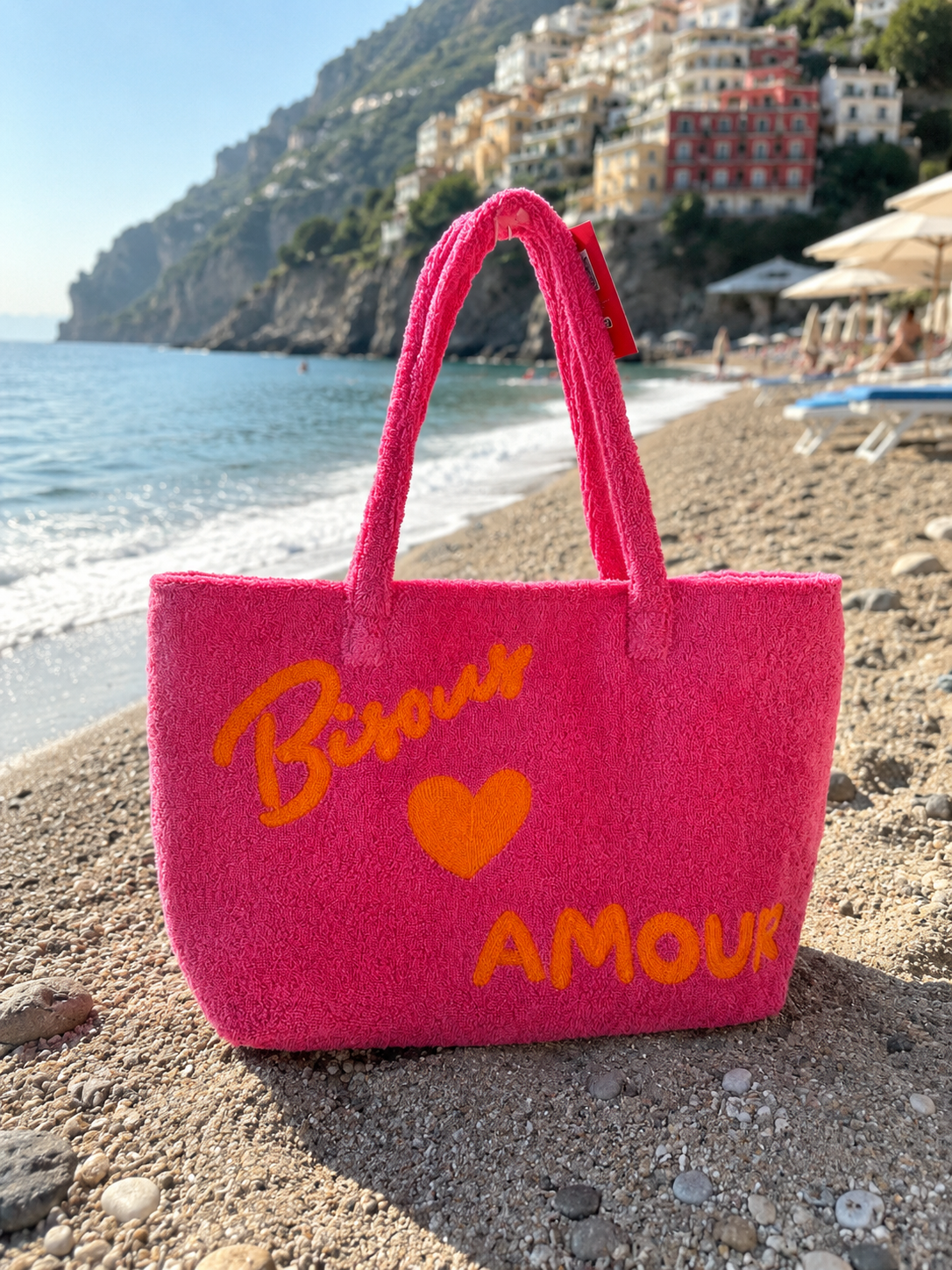 Beach Fashion Only Fuchsia Beachbag