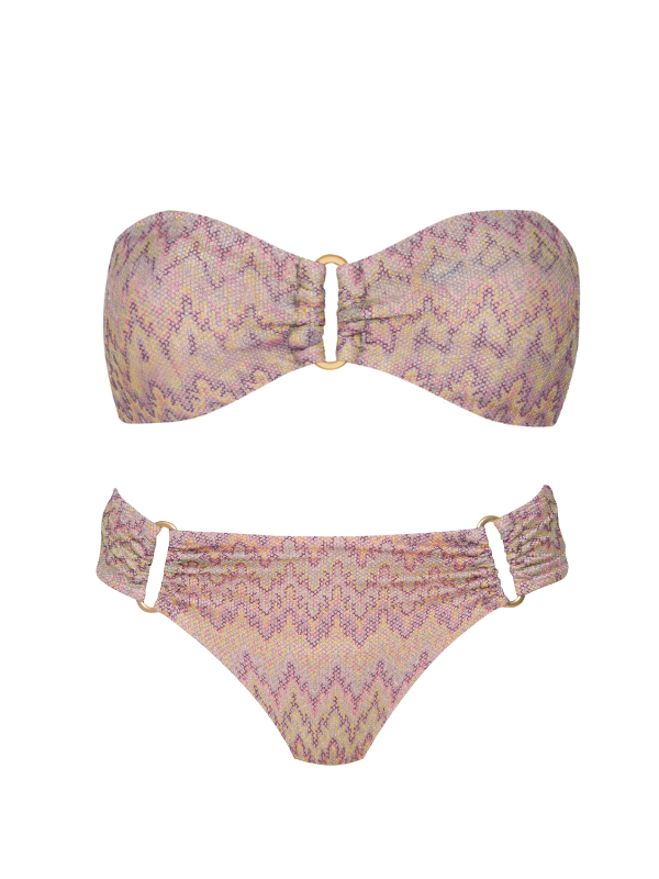 PQ Swim Dazzle Luxe Strapless Bikini
