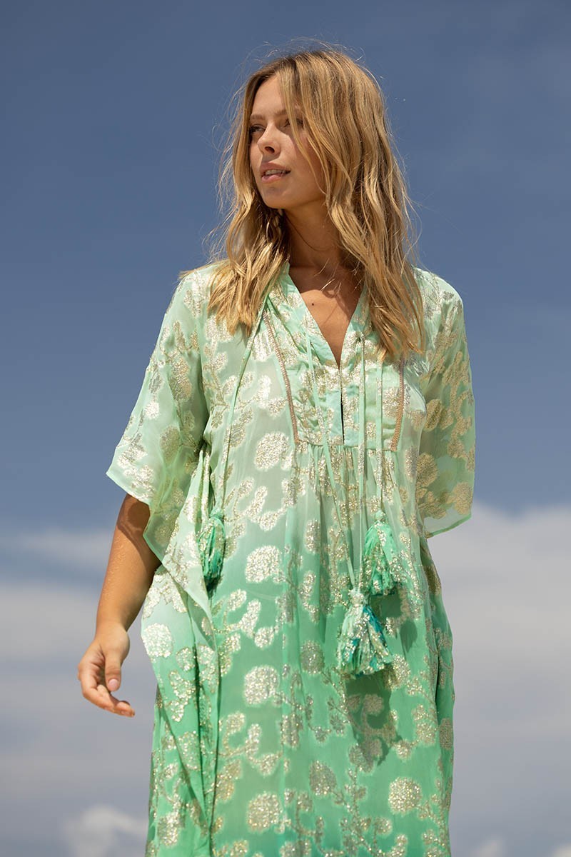 Miss June Kaftan Phoebe Green 