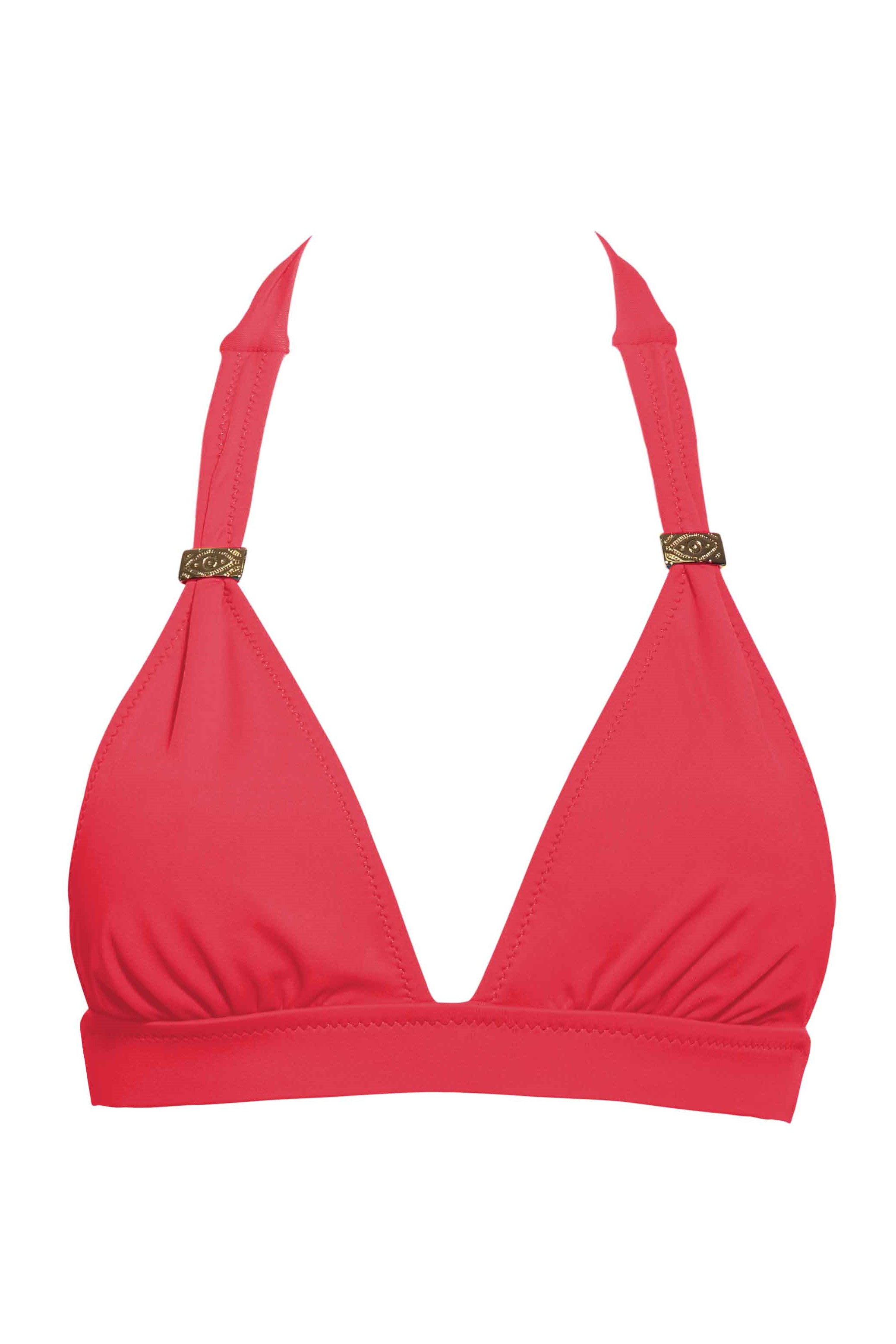 Phax Color Mix Halter Bikini Top Red-small-Rood
