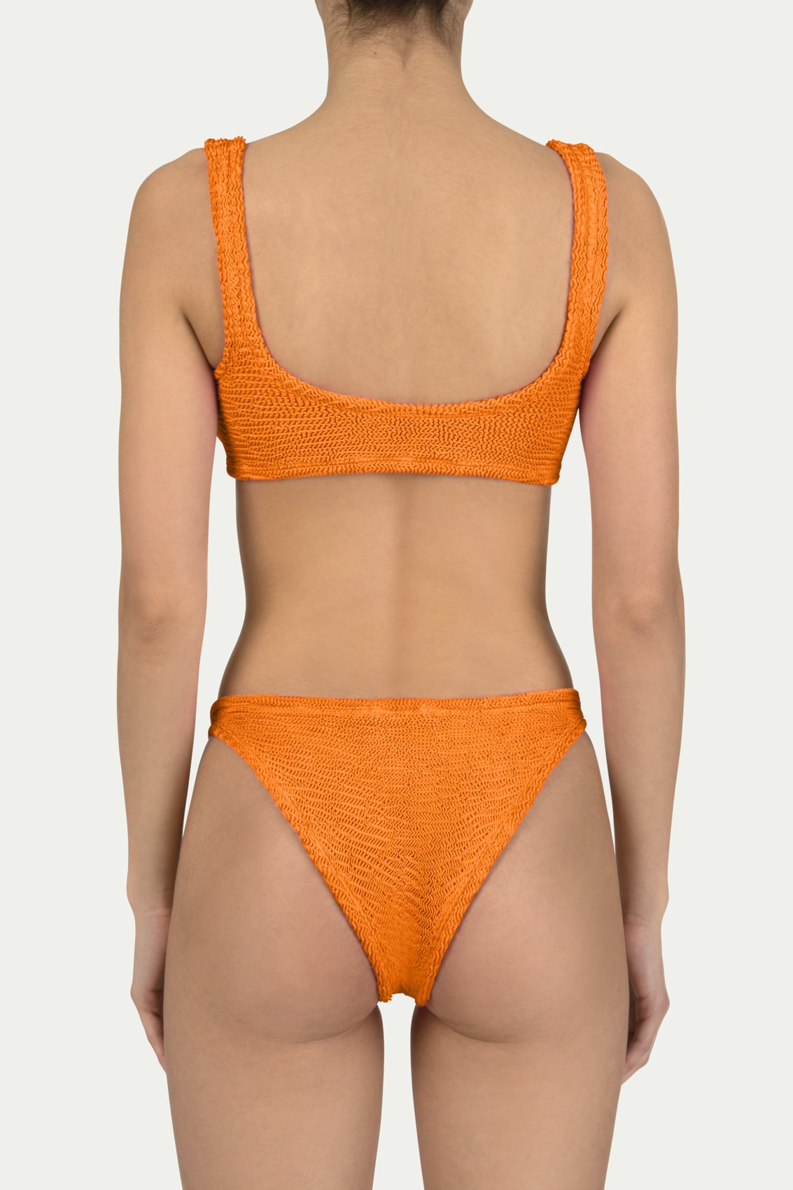 Paramidonna Emily  Ribbed Fashion Bikini Orange