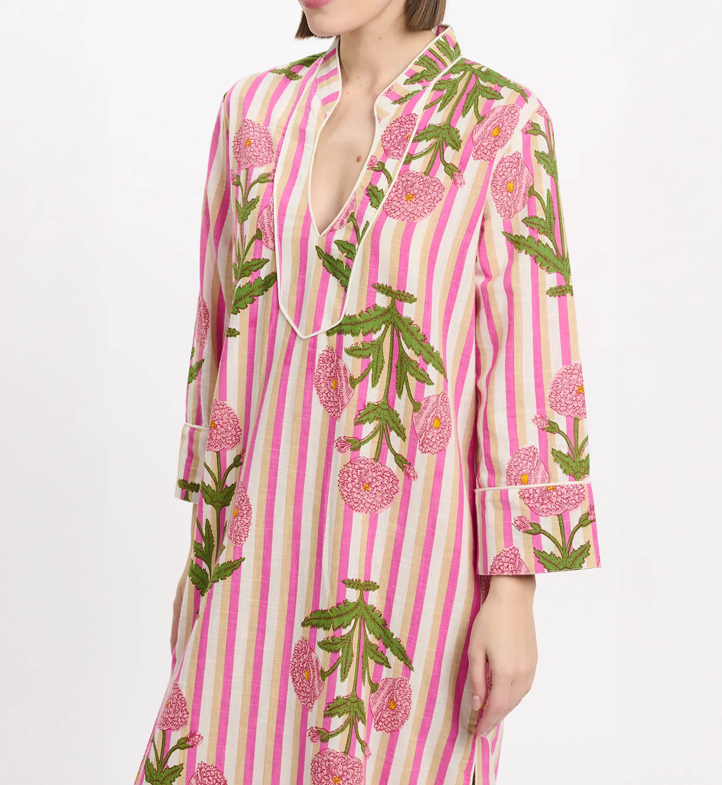 Miss June Charly Long Dress Pink