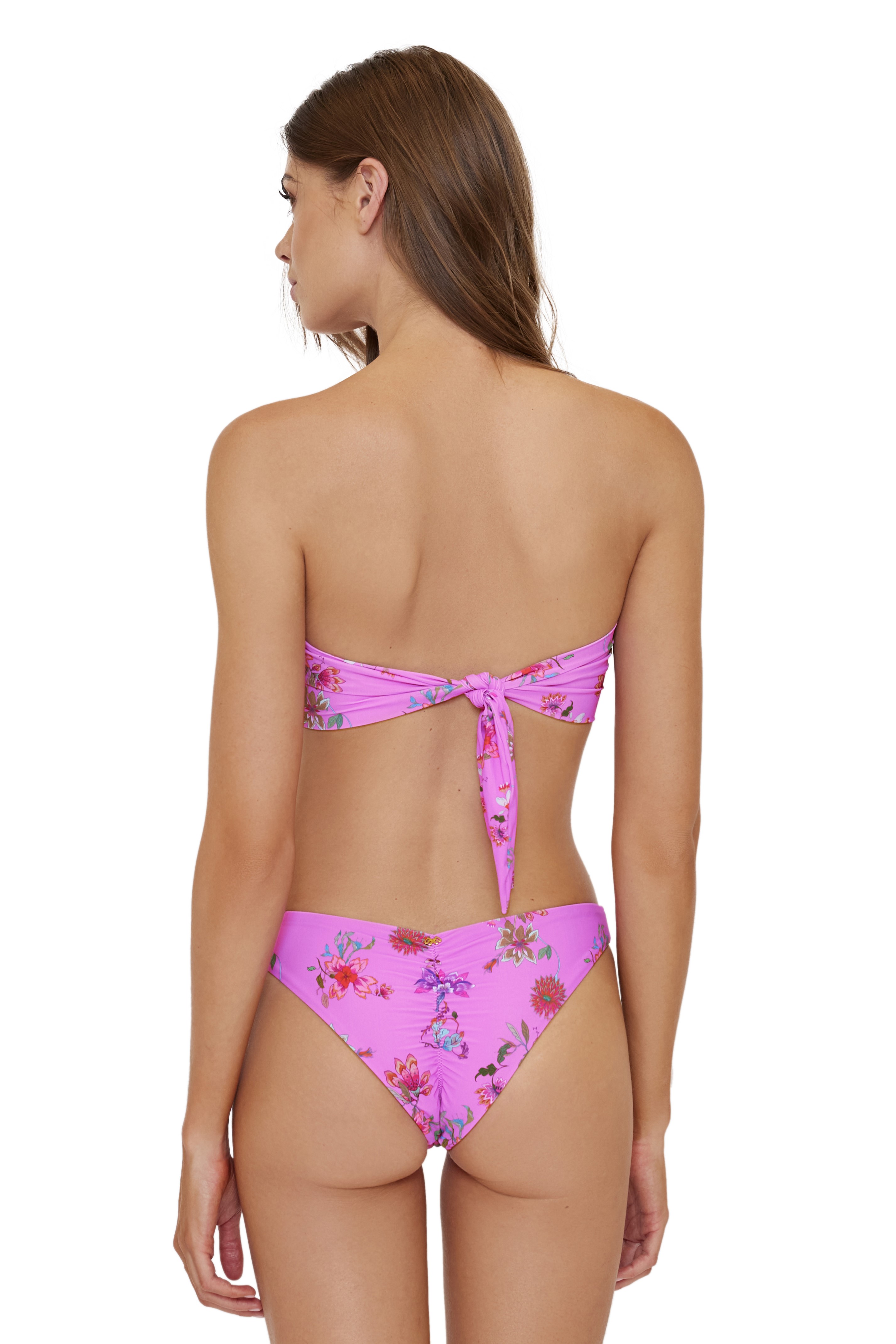 Pilyq Swim Garden Pink Ruffle Bikini