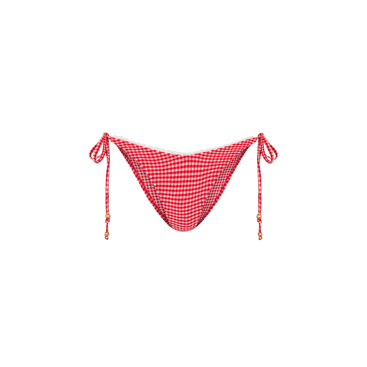 Kulani Kinis Strawberry Siesta Tie Side Bottom