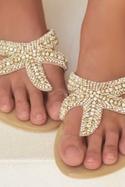 Hot Lava Slippers Starfish Zand